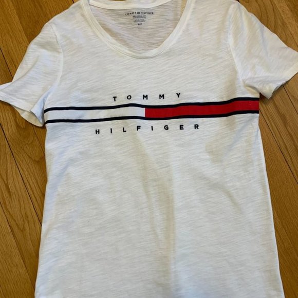 Tommy Hilfiger T-Shirt Women's Size SP - Picture 2 of 7
